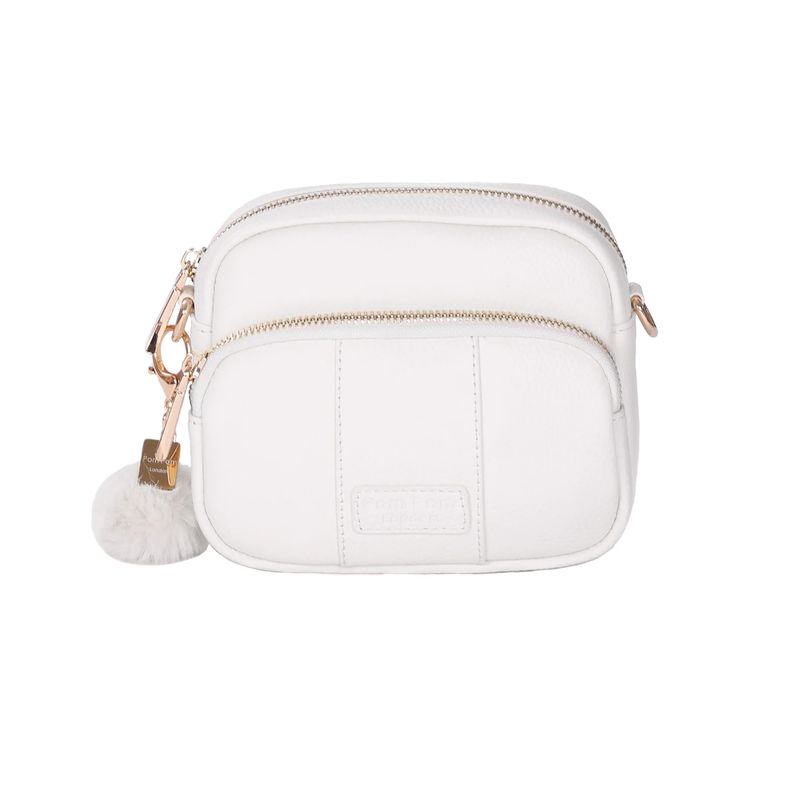 Pom Pom Mayfair Mini Bag Off White