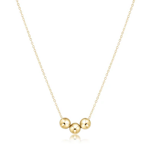 16 Inch Necklace Gold Joy 6mm