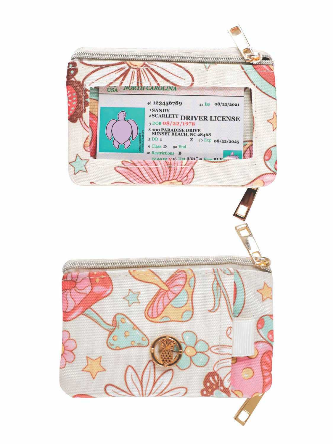Simply Southern Zip Wallet Peace