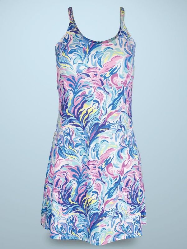 Avery Dress Watercolor
