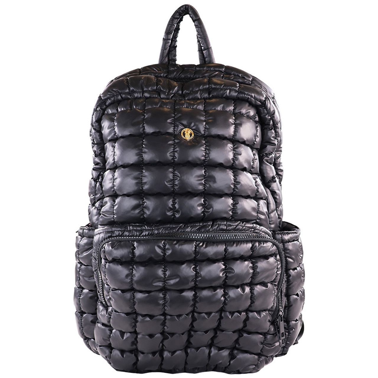Backpack Puffy Bag - Black