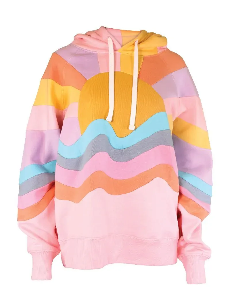 Patchwork Sun Hoodie