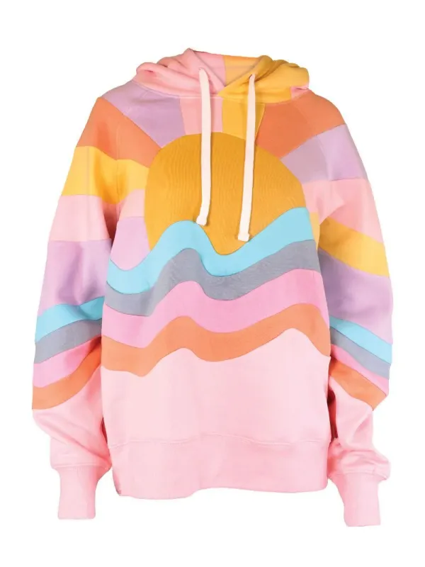 Patchwork Sun Hoodie