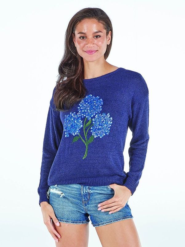 Simply Southern Sunset Sweater Flower
