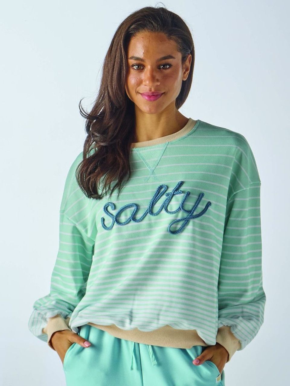 Striped Sweater Salty