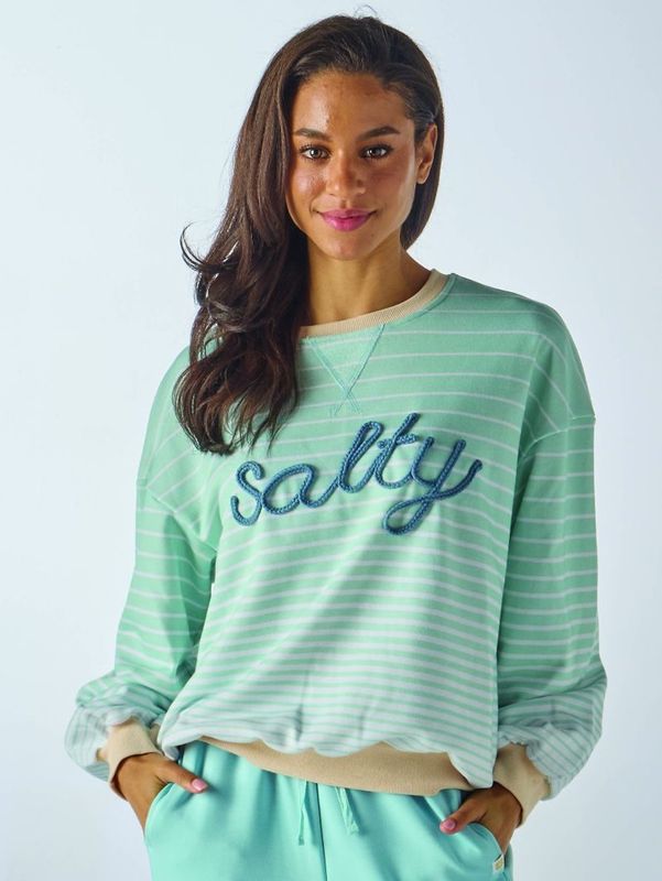 Striped Sweater Salty