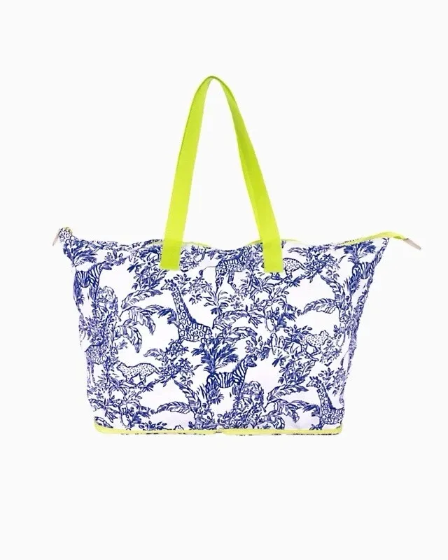Packable Tote Safari Party