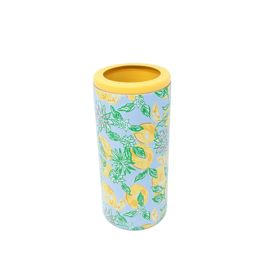 Skinny Can Holder Making Lemonade