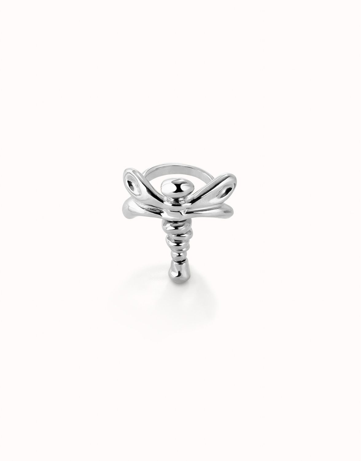 Ser Rebel Silver Dragonfly Ring SZ 8
