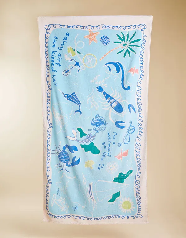 Beach Towel Overboard