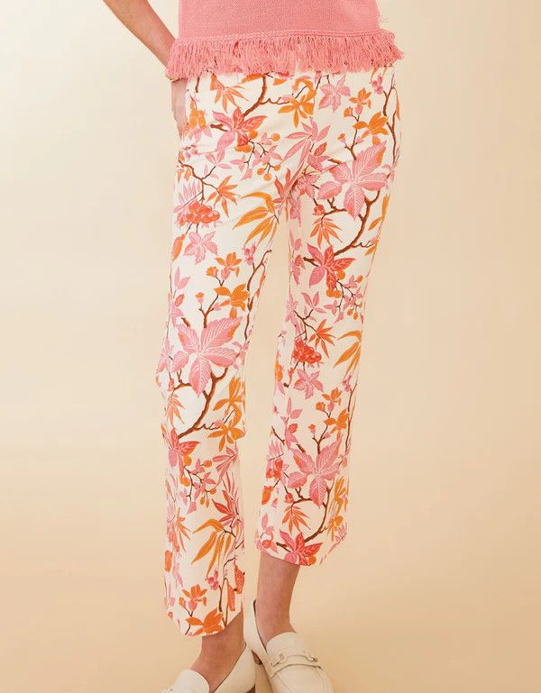 Maren Kick Flare Pant Richmond Hill Honeysuckle Cream, Size: XL