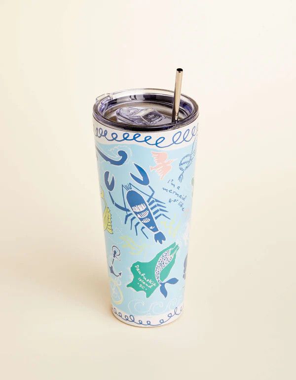 Stainless Steel Tumbler Overboard 30 oz