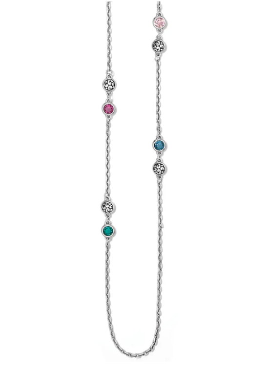 Elora Gems Dot Long Necklace