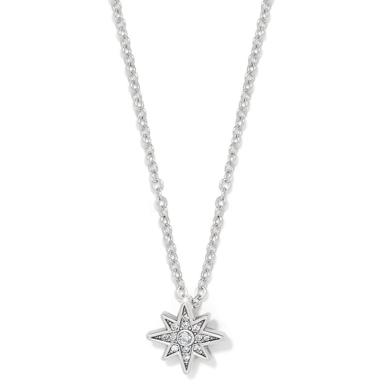 Enchanting Star Silver Necklace