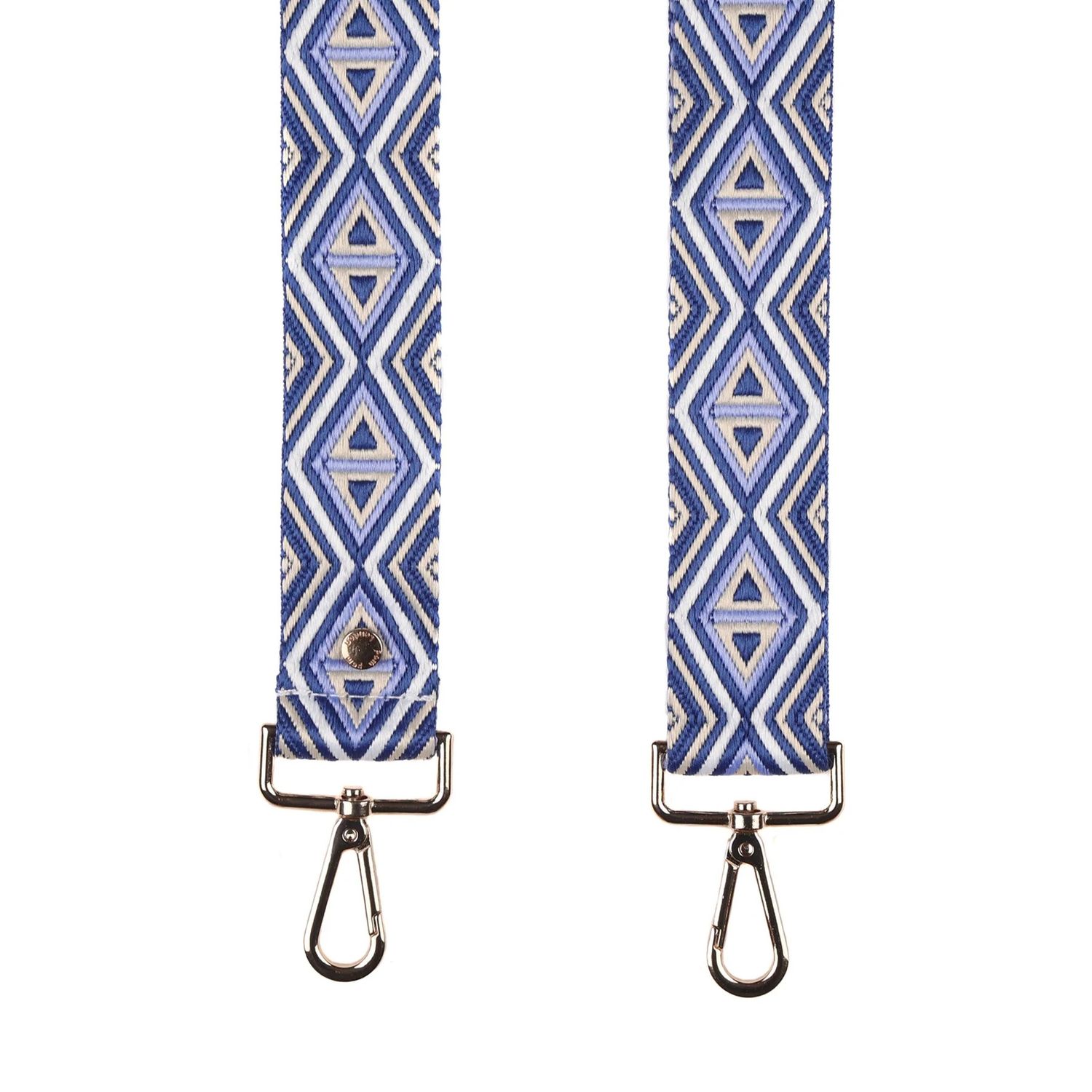 Pom Pom Strap Dazzling Blue Mosaic