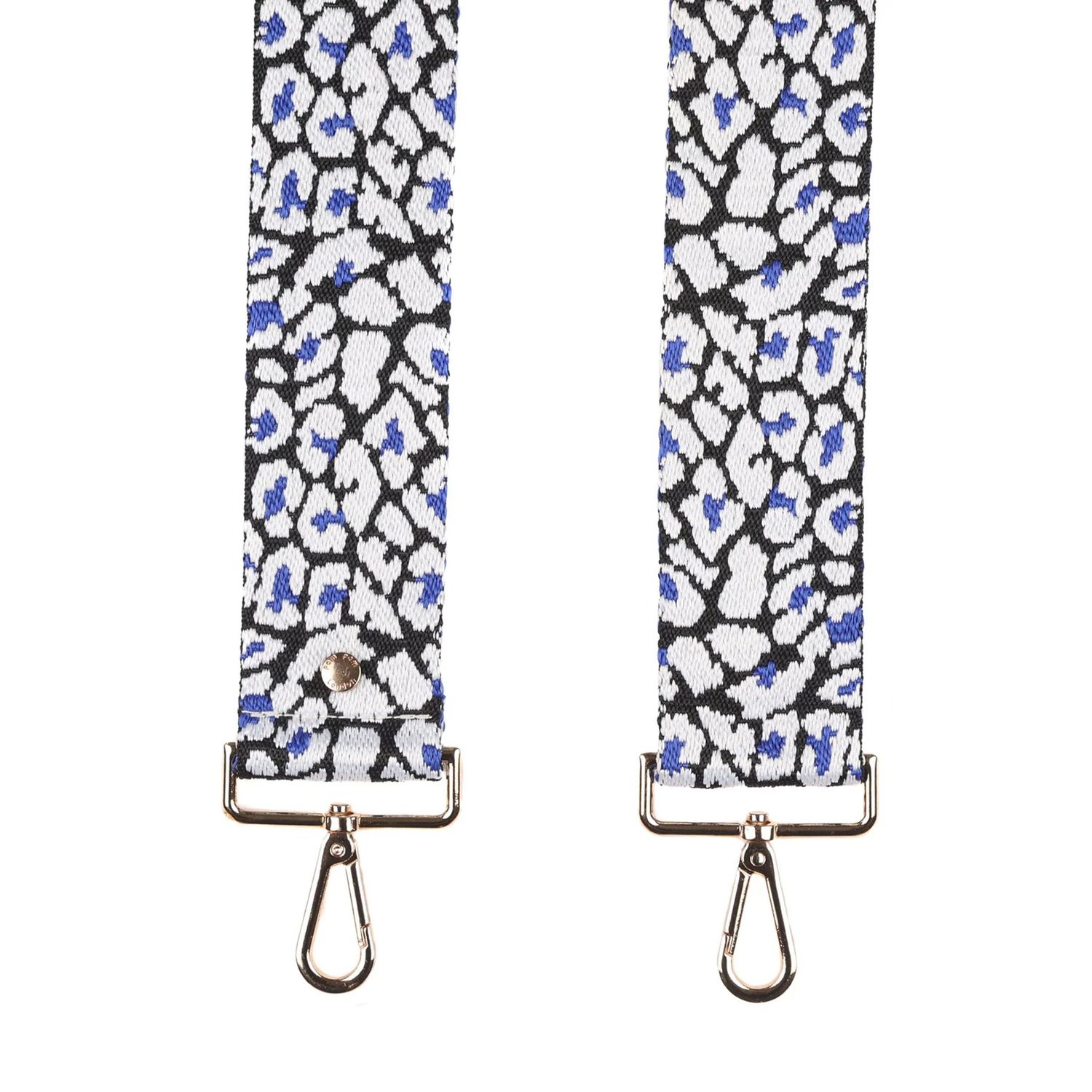 Pom Pom Strap Dazzling Blue Fleck