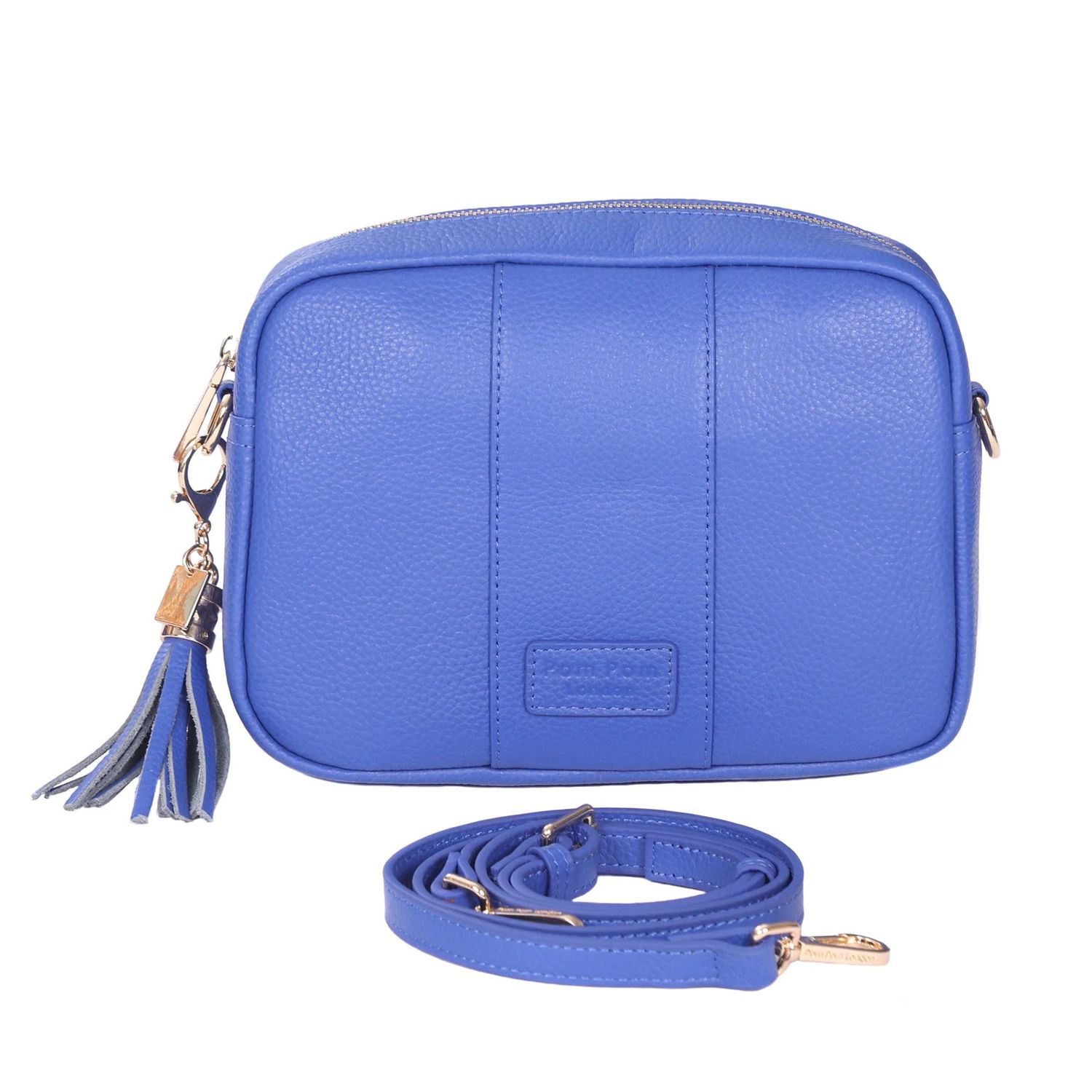 Pom Pom London City Bag Dazzling Blue