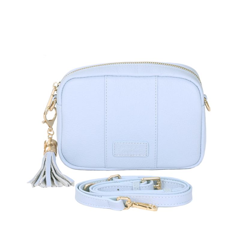 Pom Pom London City Mini Bag Powder Blue
