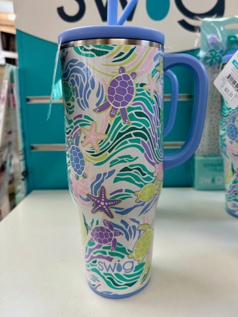 Mega Mug 40 oz Sea Swirl