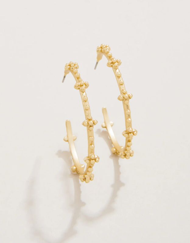 Richmond Hill Hoop Earrings 40 mm Gold