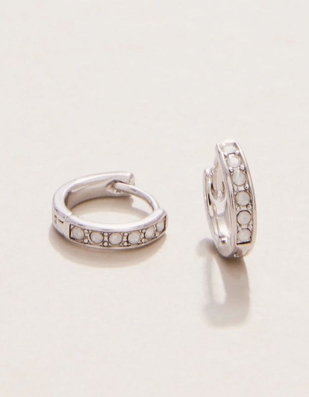 Sea La Vie Stud Earrings Thankful/Ring Silver