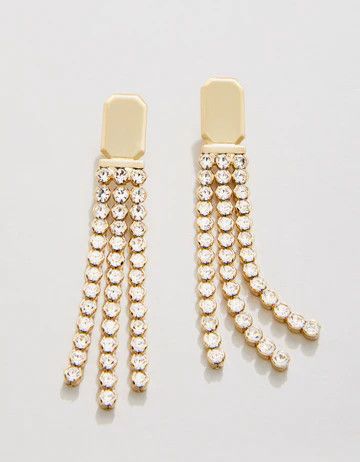 Mill Creek Earrings Crystal Gold