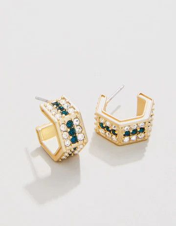 Watson Hoop Earrings Crystal