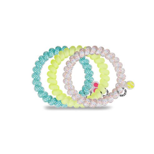3 Pack Hair Ties Large Tennis
