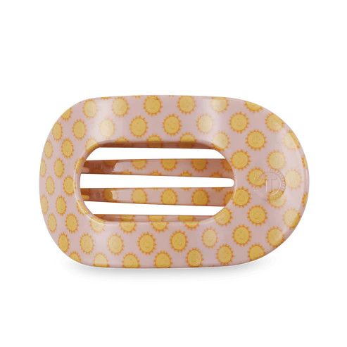 Large Flat Round Hair Clip Fun in the Sun