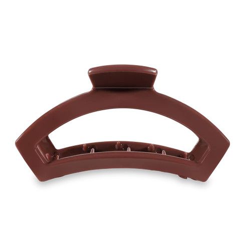 Open Large Hair Clip Nutmeg