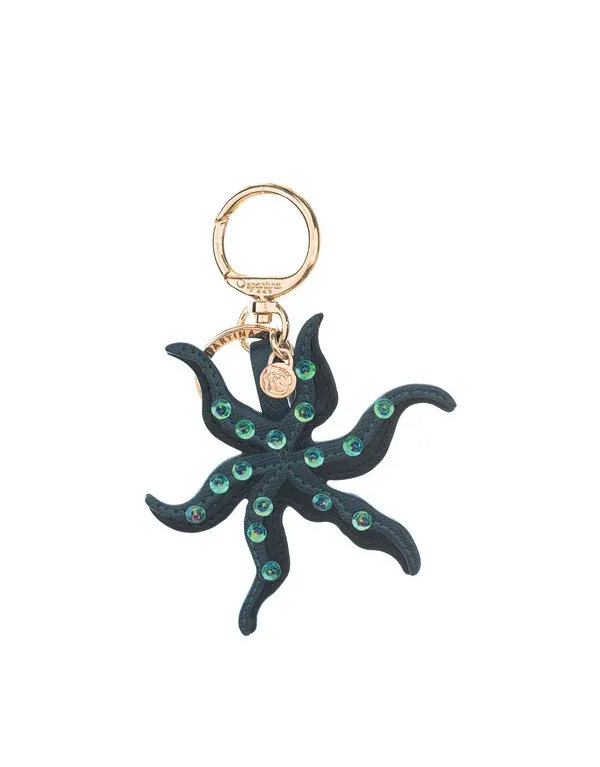 Keychain Blue Starfish