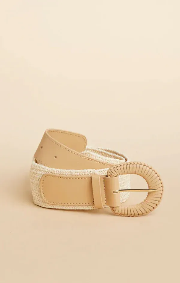 Lillian Belt Pale Sand