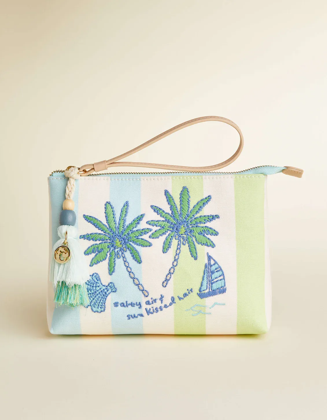 Carina Wristlet Overboard Stripe