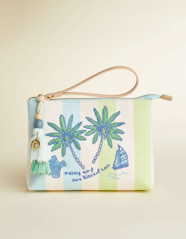 Carina Wristlet Overboard Stripe