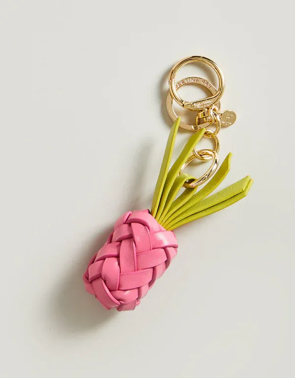 Keychain Pineapple Pink/Green