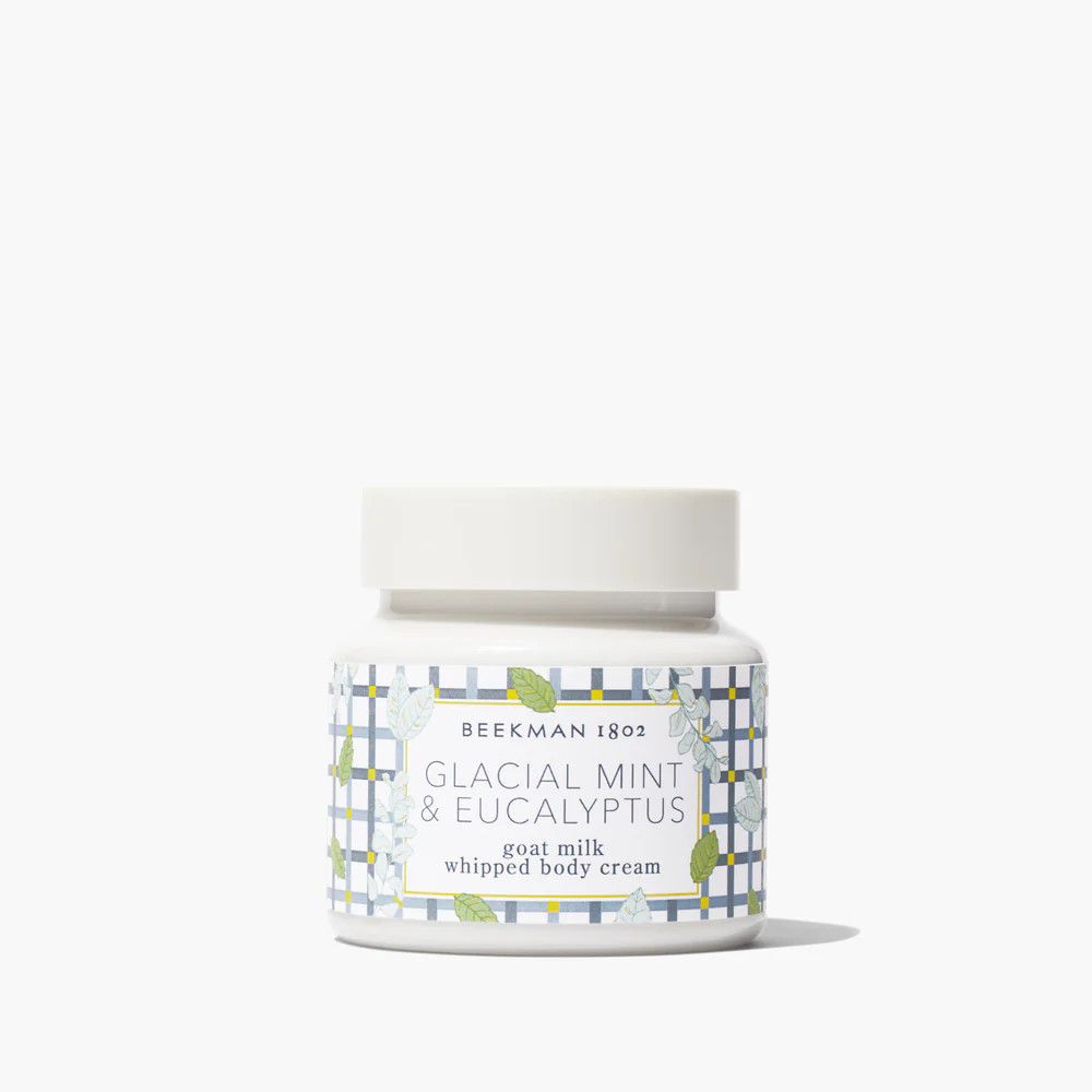 Goat Milk Whipped Body Cream| Glacial Mint + Eucalyptus 8 oz