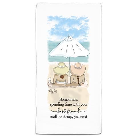 Sometimes, Spending Time With Your Flour Sack Towel