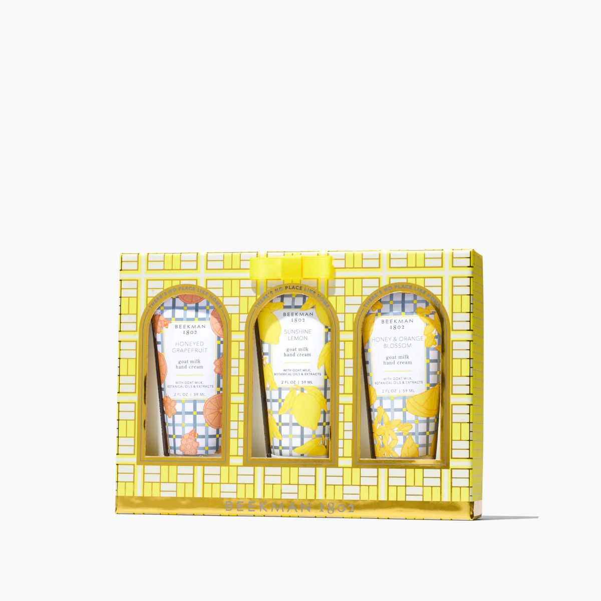 Hand Cream Sampler 2 oz Honey &amp; Orange Blossom/Sunshine Lemon/ Honeyed Grapefruit