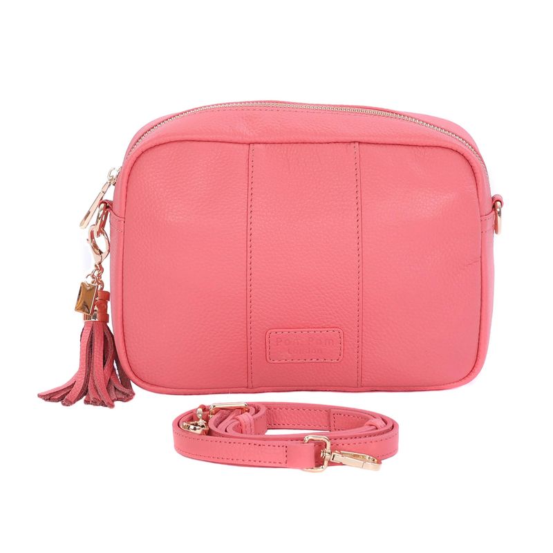 Pom Pom London City Bag Coral Pink