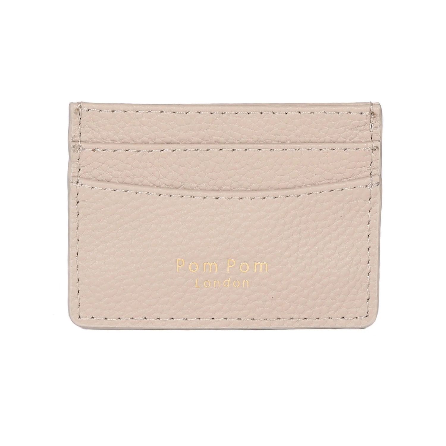 Pom Pom Card Holder Stone
