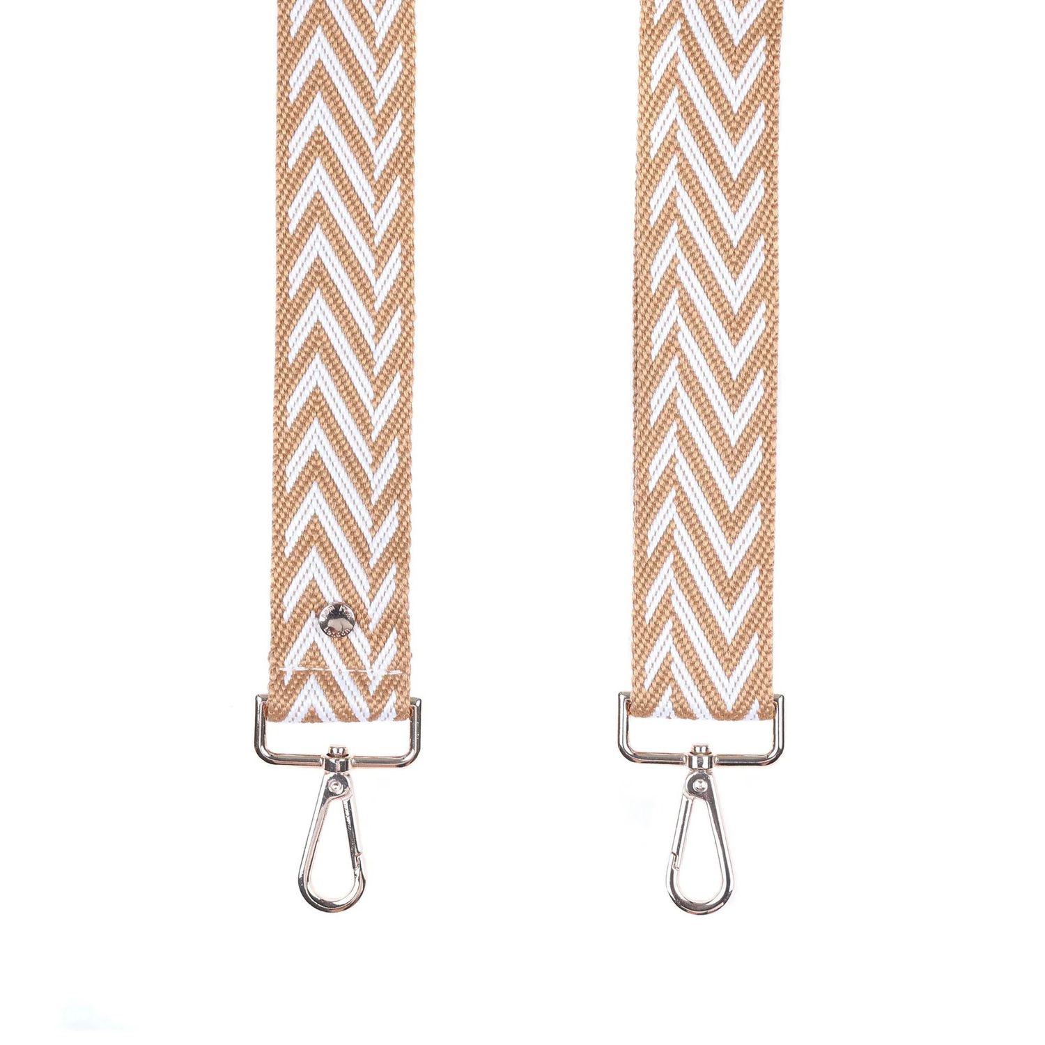Pom Pom Strap Maple Zig Zag