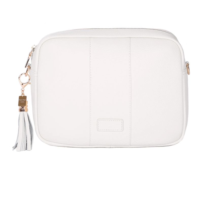 Pom Pom London City Plus Bag Off White