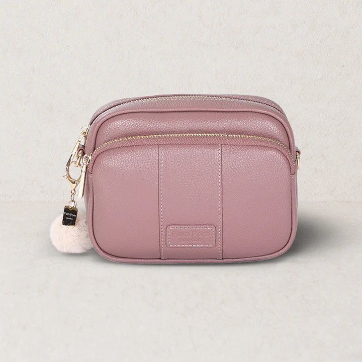 Pom Pom Mayfair Bag Wood Rose