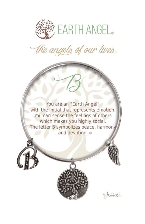 B Bracelet, Color: SILVER