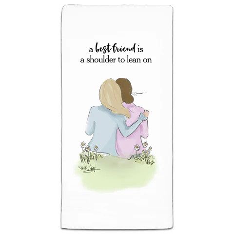 A Best Friend Flour Sack Towel