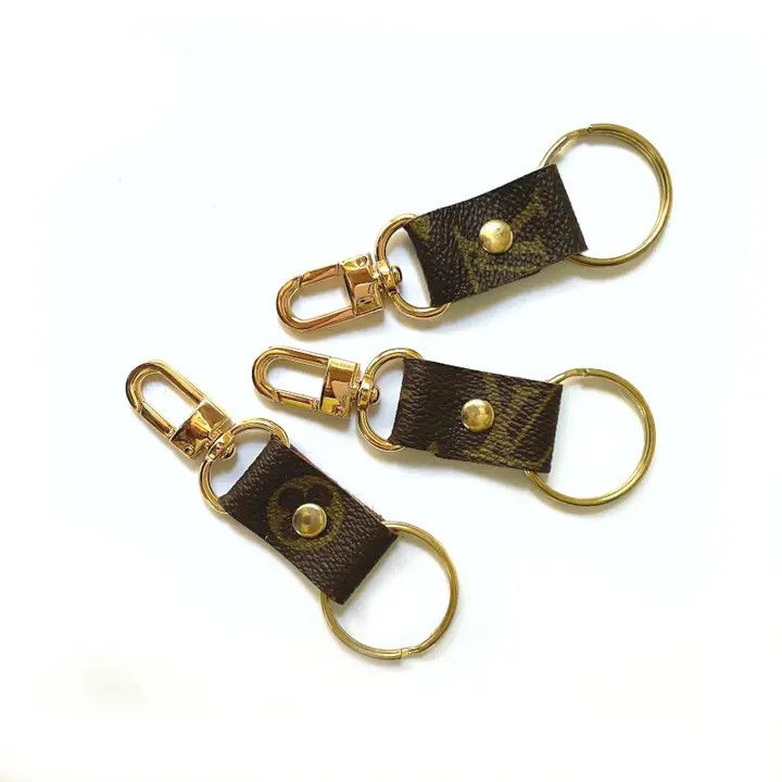 Key Couture Clip Key Chain in Upcycled LV