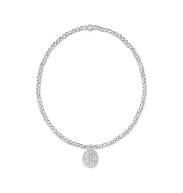 Classic Sterling 2mm Bead Bracelet - Inspire Small Sterling Charm