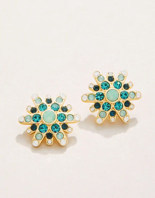 Mystic Moss Earrings Sea Foam