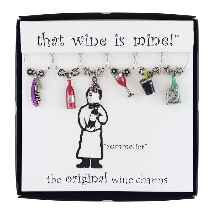 Sommelier Wine Charms