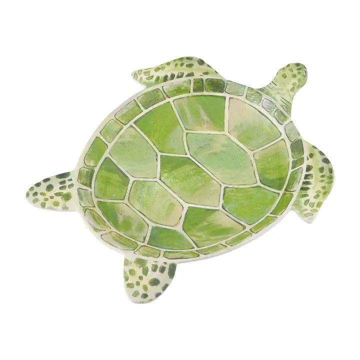 Turtle Melamine Plate 93/4 in